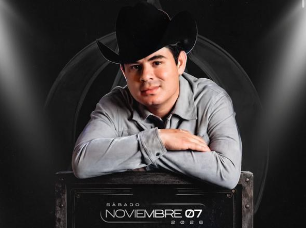 Cartel oficial de Alfredo Olivas en Auditorio Amado Nervo, Tepic, Nayarit